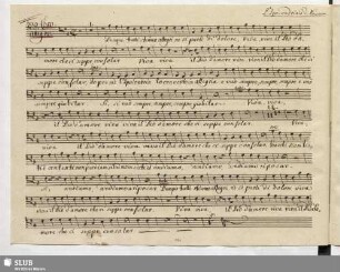 729. Coro: Dunque tutti stiamo allegri / Naumann, J.G.