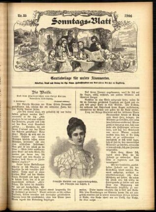 Ausgabe vom Sonntag, den 02. September 1906.