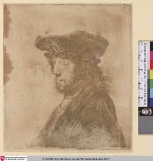 [Der vierte Orientalenkopf; The Fourth Oriental Head; Homme en cheveux]