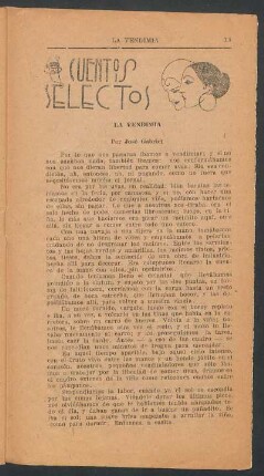 La vendimia : Cuentos selectos