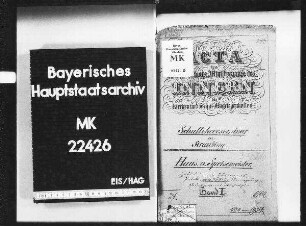 Straubing. Schullehrerseminar. Haus- und Speisemeister.