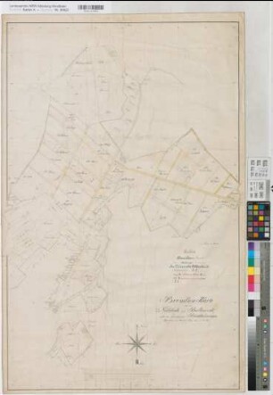 Lünen (Lünen), Dortmund (Dortmund), Teilung der Lünenschen Gemeinheiten, Bl.2 Brouillonkarte Niersheide, Bullenrodt