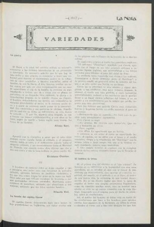 Variedades