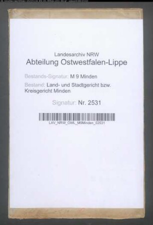 Ablösungsrezeß zwischen Regierungsassessor von Oheimb, Gut Holzhausen und den Kolonen Kriete Nr. 1 und Kruse Nr. 2 und Nr. 31 zu Meßlingen.