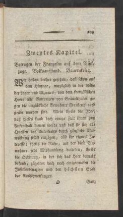 Zweytes Kapitel. Betragen der Franzosen auf dem Rückzuge. Volksaufstand. Bauernkrieg