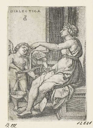 Dialectica, Blatt 2 der Folge "Sieben freie Künste"