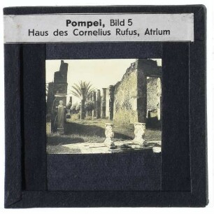 Pompei, Haus des Cornelius Rufus