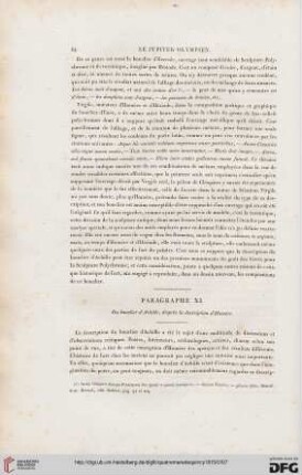 Paragraphe XI
