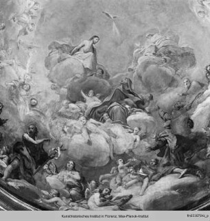 Aufnahme des heiligen Petrus von Alcantara in den Himmel