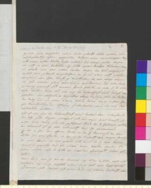 Brief von Meyer, Nikolaus an Goethe, Johann Wolfgang von