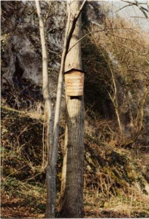 Informationstafel am Ölberg