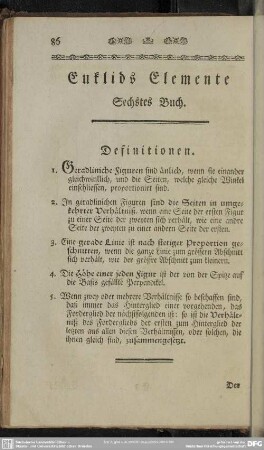 Sechstes Buch