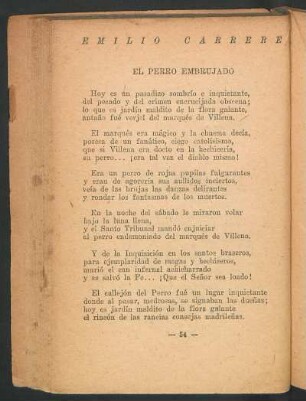 El perro embrujado