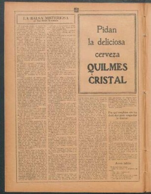 La balsa misteriosa