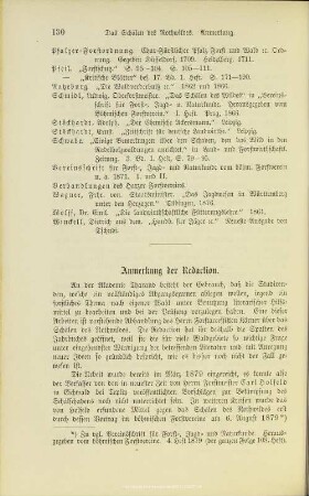 I.4.4 Anmerkung der Redaction