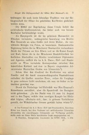 Die Gefangenschaft der Söhne des Kurfürsten Max Emanuel von Bayern 1705-1714