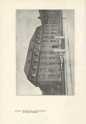 Auguste Viktoria-Haus (Säuglingsheim) in Charlottenburg