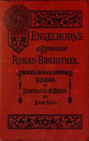 Engelhorn's Allgemeine Romanbibliothek. Dreizehnter Jahrgang, Band 12