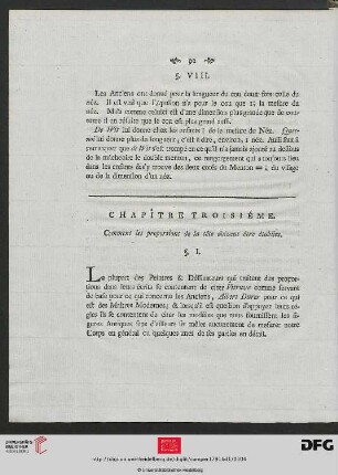 Chapître troisième