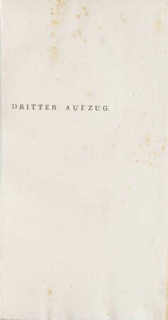 Dritter Aufzug