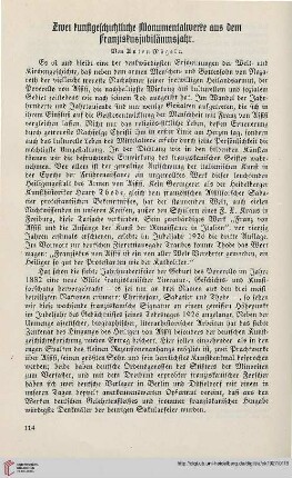 42: Zwei kunstgeschichtliche Monumentalwerke aus dem Franziskusjubiläumsjahr