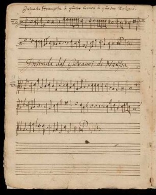 Intrada del Giovanni Nausea