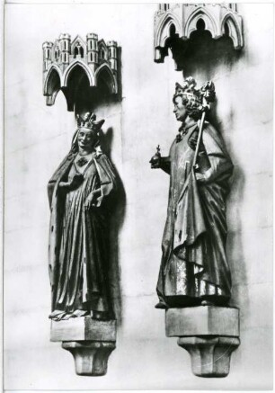 Meißen. Dom, Stifterfiguren