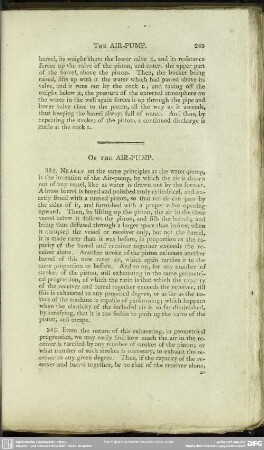 Of The Air-Pump