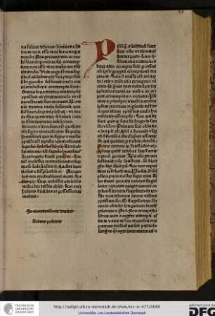 In circumcisione domini. Sermo primus.