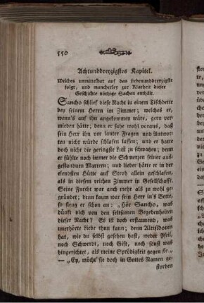 Achtunddreyzigstes Kapitel. Welches unmittelbar auf das siebenunddreyzigste folgt, und mancherley zur Klarheit dieser Geschichte nöthige Sachen enthält.