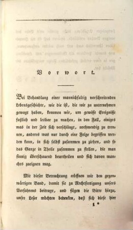 Goethe's Werke : unter des durchlauchtigsten deutschen Bundes schützenden Privilegien. 48. Band, [Aus meinem Leben. Dichtung und Wahrheit, 4. Theil]
