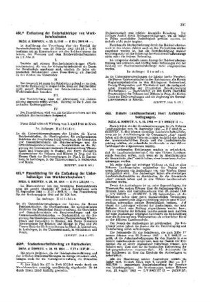 Höhere Landbauschulen; hier: Aufnahmebedingungen : [Amtliche Erlasse] ; [Amtlicher Teil]