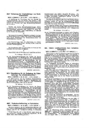 Höhere Landbauschulen; hier: Aufnahmebedingungen : [Amtliche Erlasse] ; [Amtlicher Teil]