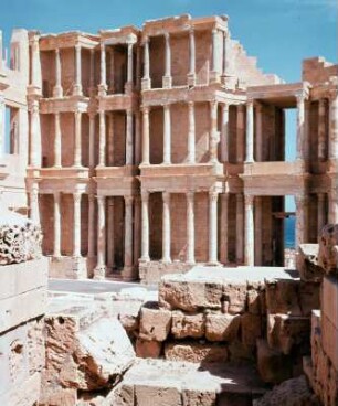 Sabrata. Theater