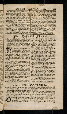 243, 22. St. Joh. 2. Epistel