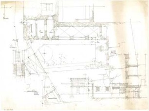 Döllgast, Hans; Passau (Bayern); Votivkirche, Umbau - Ansichten; Grundriss