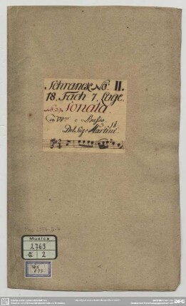 Sonatas - Mus.2954-Q-4 : vl (2), bc - op. 1,1 - A