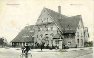 Postkarte aus Wilhelmshaven: "Seemannshaus"
