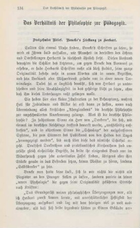 134-155 Das Verhältniß der Philosophie zur Pädagogik