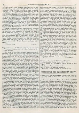 61-62 [Rezension] Schafer, Bruno, Die Wahrheit machte sie frei