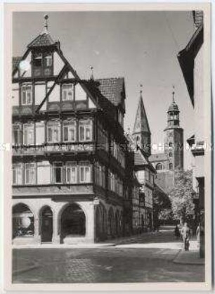 Goslar im Harz, Breite Straße, Marktkirche St. Cosmas und Damian