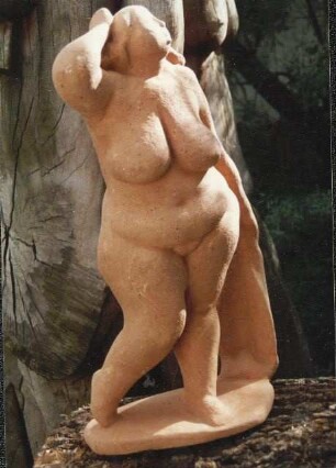 Frau mit Tuch
