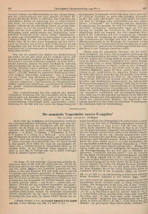 527-532 Die aramäische Vorgeschichte unserer Evangelien
