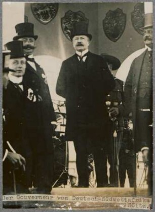 Der Gouverneur von Deutsch-Südwestafrika, Seitz