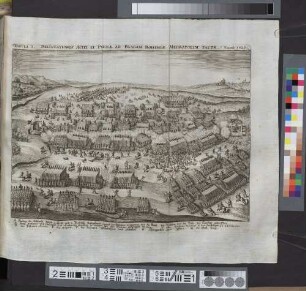 Tabvla I Delineationis Aciei Et Pvgnae Ad Pragam Bohemiae Metropolim Factae 7. Nouemb. 1620