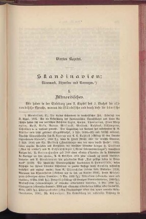 Viertes Kapitel. Skandinavien: Dänemark, Schweden und Norwegen.