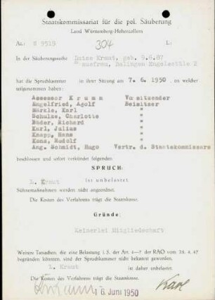 Kraut, Luise