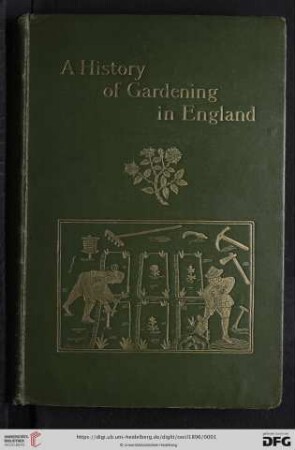 A history of gardening in England