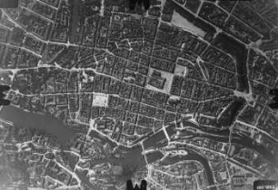 Breslau / Wroclaw, Luftbild von Breslau