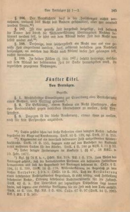 Fünfter Titel. Von Verträgen